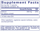 Pure Calcium (citrate) 180's