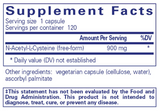 Pure NAC 900mg