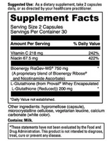 NAD+ Activate w Glutathione