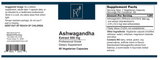 Ashwagandha Extract 500 mg